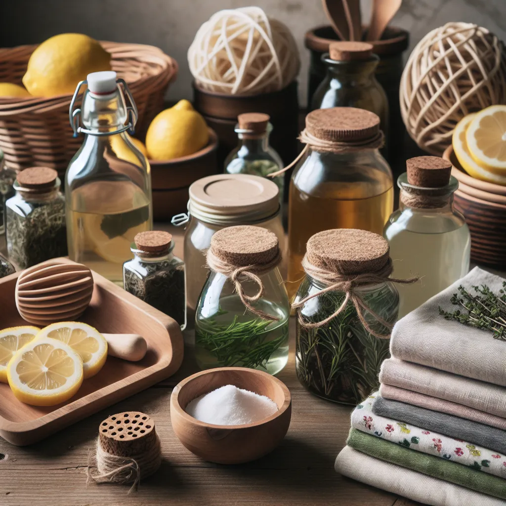 Naturalne sposoby na czysty dom: Ekologiczne środki czystości