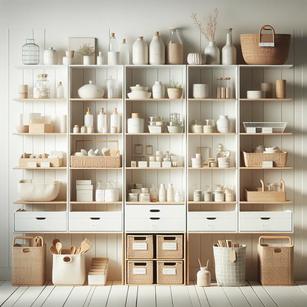 Jak zorganizować przestrzeń do przechowywania w domu