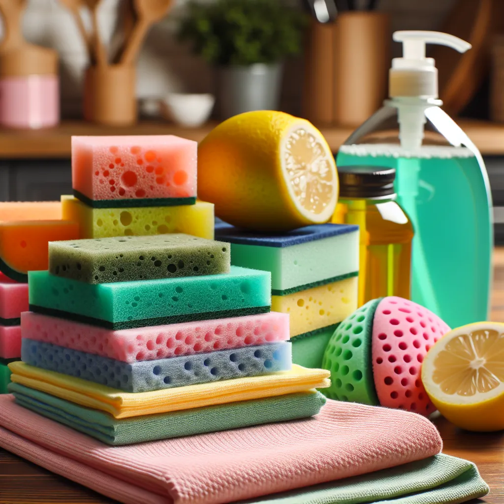 Ściereczki i gąbki – niezbędne akcesoria w codziennym sprzątaniu domu