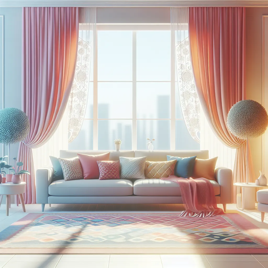 Stylowe tekstylia do salonu – jak dobrać zasłony, poduszki i dywany