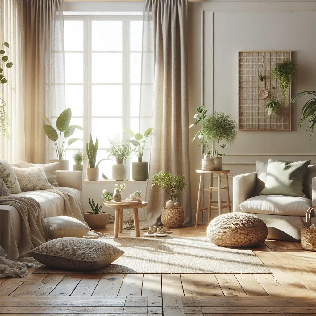 Jak stworzyć przytulne wnętrze z wykorzystaniem naturalnych materiałów
