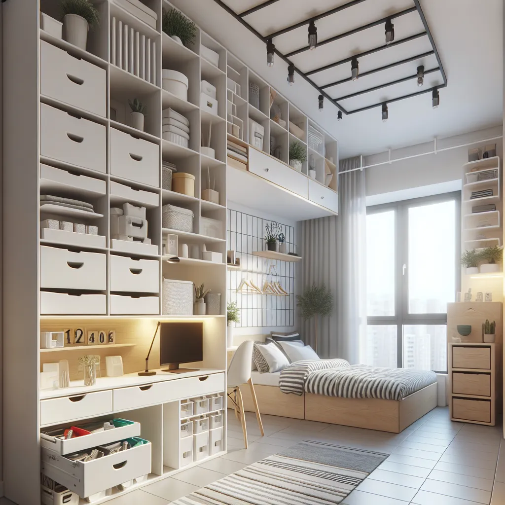 Praktyczne sposoby przechowywania rzeczy w małym mieszkaniu