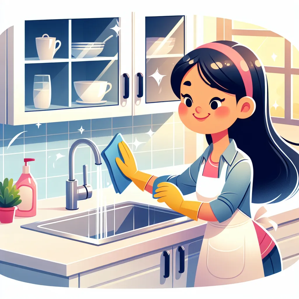 Skuteczne sposoby na błysk w kuchni – jak posprzątać ją szybko i dokładnie