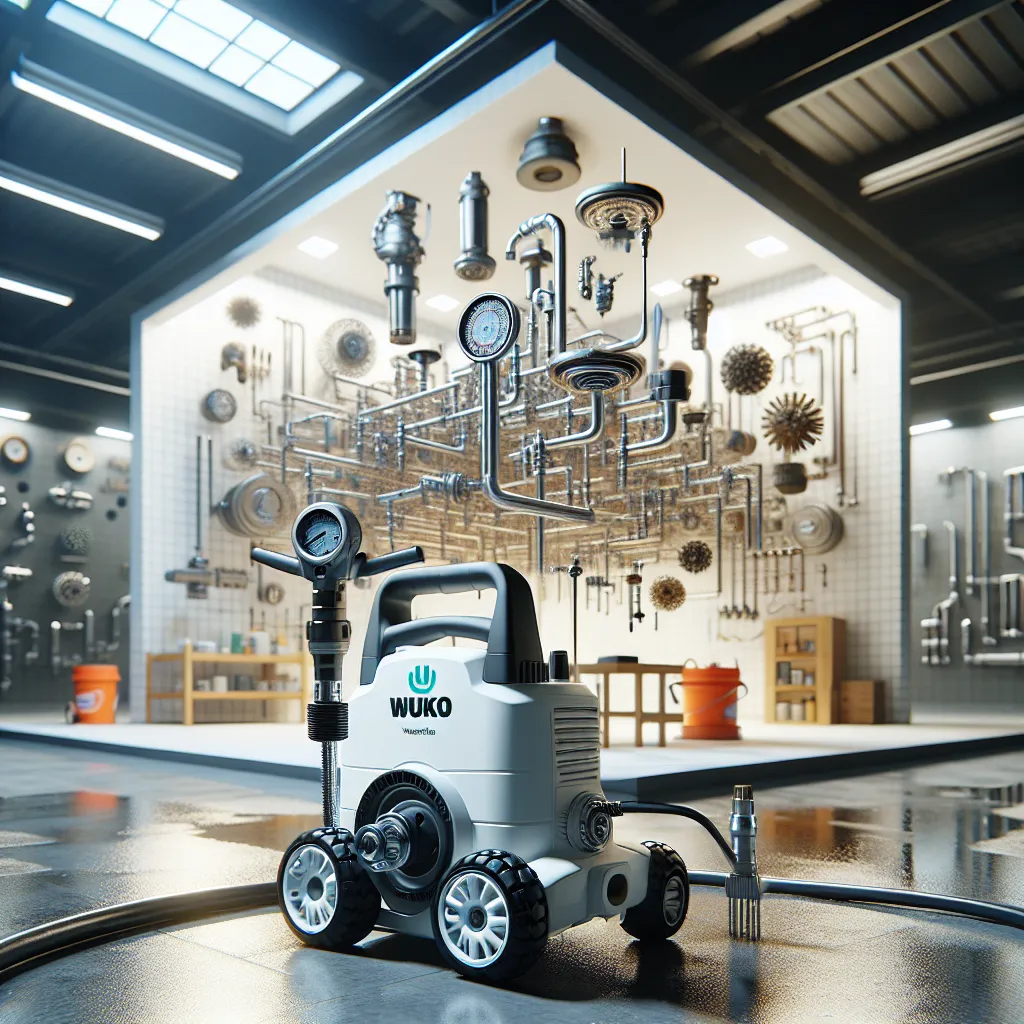 Skuteczne udrażnianie rur myjką ciśnieniową z technologią Wuko